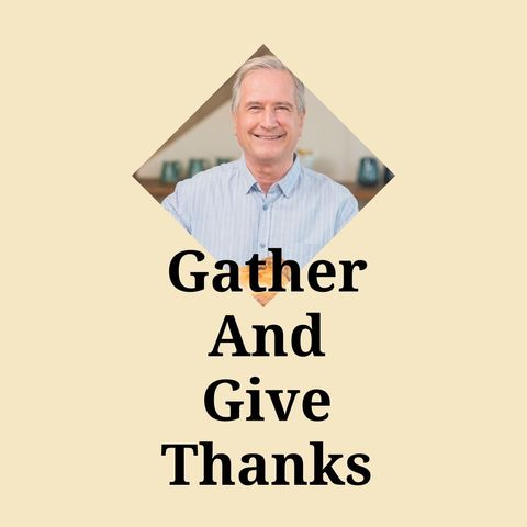 smiling senior man with thanksgiving message - Download Free Stock Templates Pikwizard.com