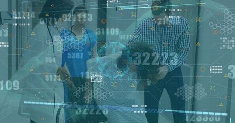 Digital Healthcare Innovation with Diverse Patients and Data Graphics