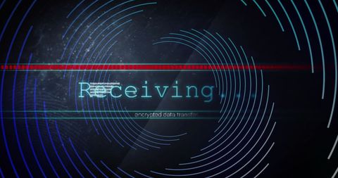 Digital Data Transfer Visualization with Spinning Graphics - Download Free Stock Images Pikwizard.com