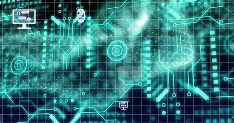 Futuristic Artificial Intelligence Network Interface - Download Free Stock Images Pikwizard.com