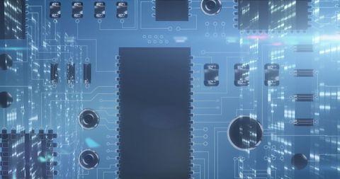 digital circuit board representing data processing and connectivity - Download Free Stock Images Pikwizard.com