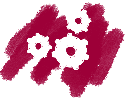 transparent vector cogs with red smudge design - Download Free Stock Videos Pikwizard.com