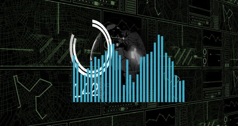 Digital Animation of Financial Data with Globe