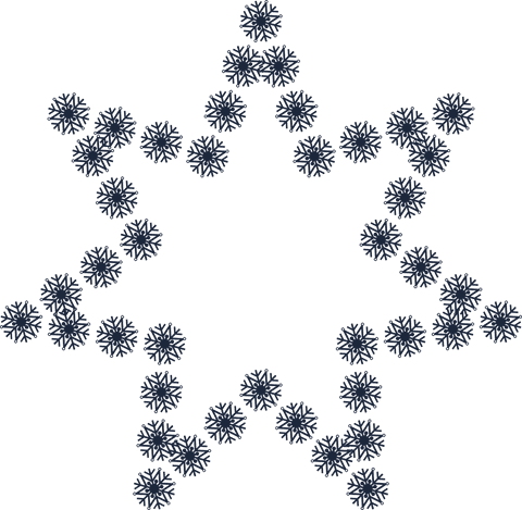 snowflake soirée: iconic star pattern on transparent background - Download Free Stock Videos Pikwizard.com