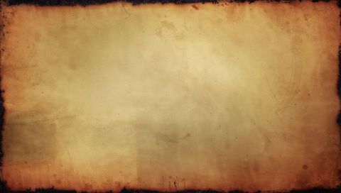 Displaying aged parchment sheet with burned edges and sepia texture for vintage design