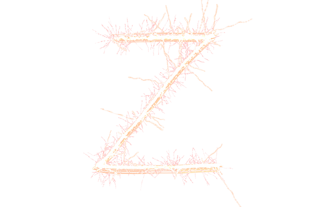 Pink Glowing Neon Letter Z on Transparent Background - Download Free Stock Videos Pikwizard.com