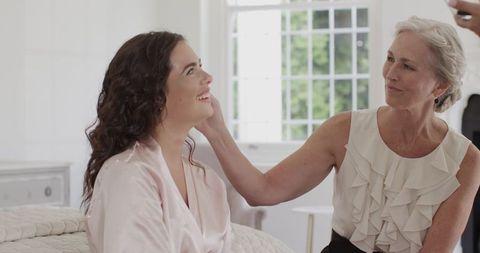 Bride Sharing Special Moment with Fuelder Support