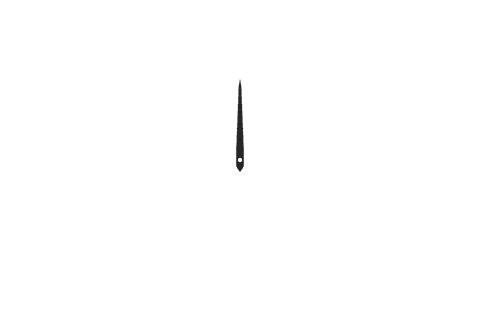 thin black clock hand illustration on transparent background - Download Free Stock Videos Pikwizard.com