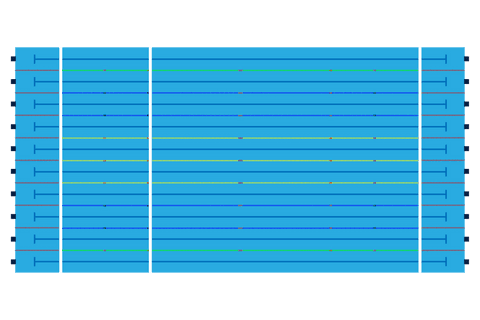 blue soundtrack graph on transparent background vector illustration - Download Free Stock Videos Pikwizard.com