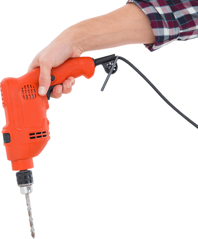 manual worker using transparent orange drill machine - Download Free Stock Videos Pikwizard.com