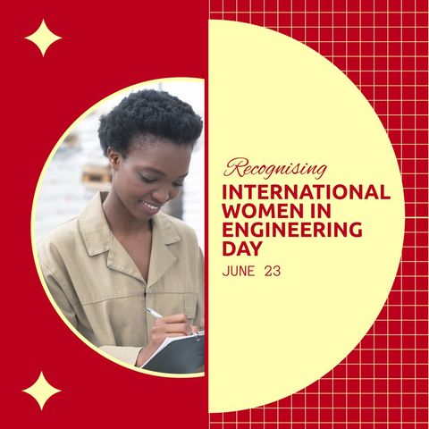celebrating international women in engineering with inspirational role model - Download Free Stock Templates Pikwizard.com