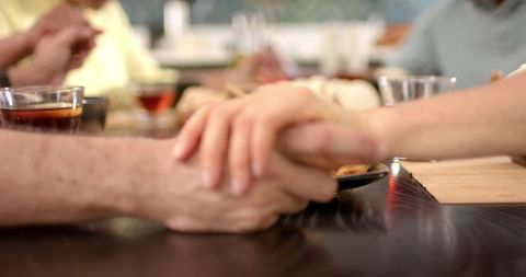 Senior companionship and friendship over tea