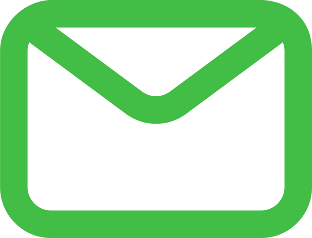 Green envelope icon on transparent background, signifying messaging and communication - Download Free Stock Videos Pikwizard.com