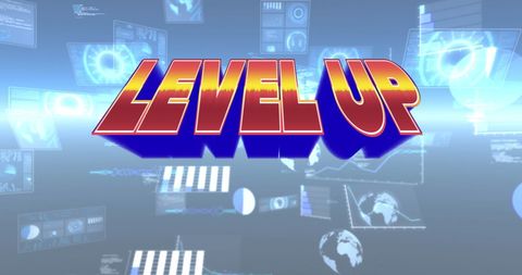 Level up in digital abstract space with data visualizations