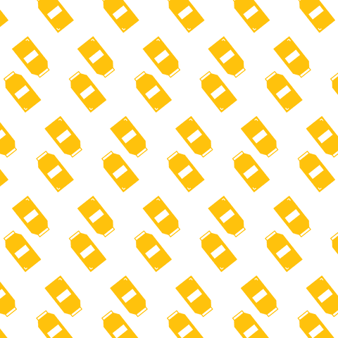 Yellow Bottles Geometric Pattern on Transparent Background - Download Free Stock Videos Pikwizard.com