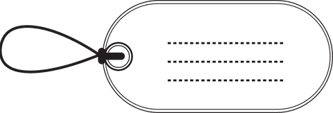 Transparent Luggage Tag with Blank Space for Customized Message - Download Free Stock Videos Pikwizard.com