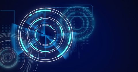 Abstract Digital Interface with Scanning Keystrokes - Download Free Stock Images Pikwizard.com