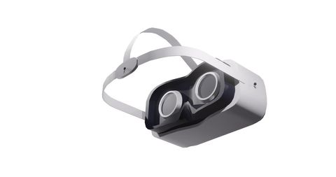 spinning white vr headset on white background - Download Free Stock Images Pikwizard.com