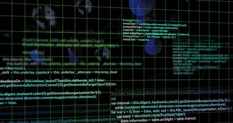 Digital Coding Interface with Global Connectivity Concepts - Download Free Stock Images Pikwizard.com
