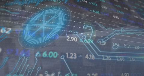 Financial Data Analysis with Global Market Visualization - Download Free Stock Images Pikwizard.com