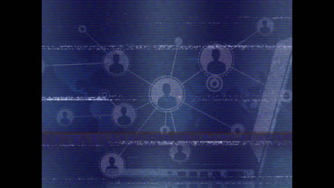 Cryptic Network of Connections with Digital Interference