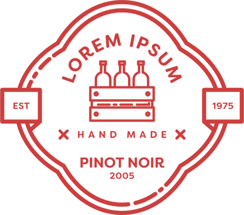 Vintage Transparent Logo with Bottles and Bold Script Text - Download Free Stock Videos Pikwizard.com