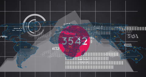 Global Data Scanning Interface Animation Design