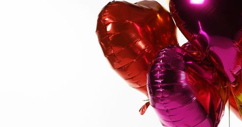 Floating Heart Balloons for Romantic Celebrations