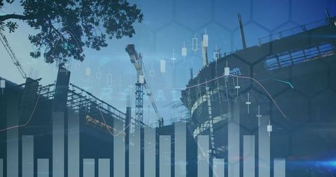 Global Business Data with City Construction Background