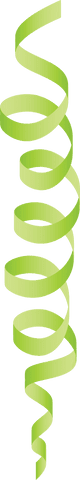 transparent green twisted ribbon for celebrations - Download Free Stock Videos Pikwizard.com