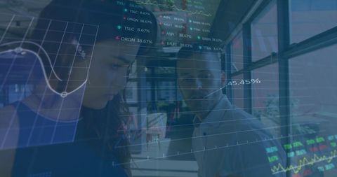 Diverse Business Team Analyzing Data for Financial Growth - Download Free Stock Images Pikwizard.com