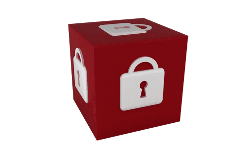 Digital Cube with Padlock Symbols on Transparent Background - Download Free Stock Videos Pikwizard.com