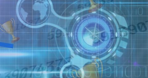 Futuristic Technology and Success Achievement Interface - Download Free Stock Images Pikwizard.com