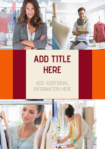 fashion designers collaborating in a modern studio - Download Free Stock Templates Pikwizard.com