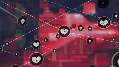 Dynamic Animation of Digital Network and Business Data Visualization