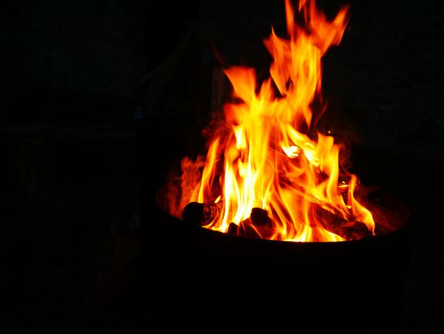 Dark darkness fire flame - Download Free Stock Photos Pikwizard.com