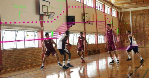 Dynamic Basketball Game Strategy With Statistical Overlay