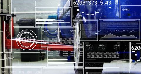 Vehicle wheel overlayed with data for automotive technology