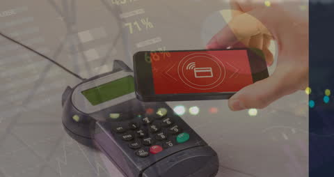 Contactless Payment Technology with Smartphone and Card Reader