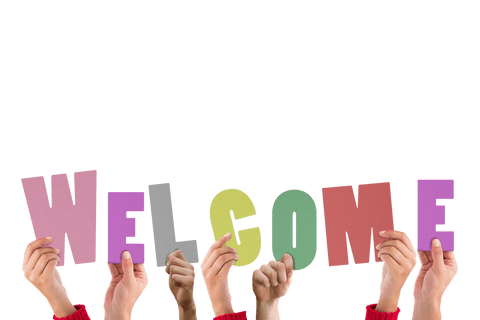 transparent hands holding colorful letters forming welcome word - Download Free Stock Videos Pikwizard.com