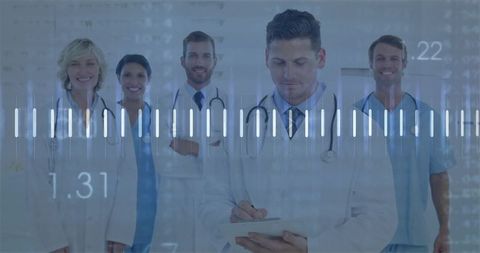 Medical Team Embracing Technology for Enhanced Healthcare