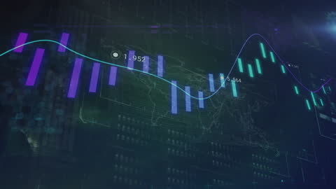 Abstract Financial Data with Dynamic Graphs and Global Map