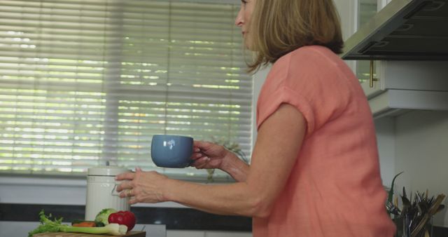 Woman Preparing Healthy Meal Vegetables in Modern Kitchen - Download Free Stock Images Pikwizard.com