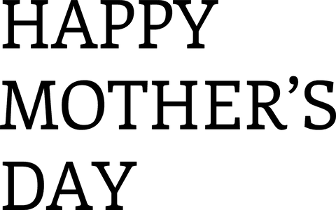 transparent mother's day text on clear background - Download Free Stock Videos Pikwizard.com