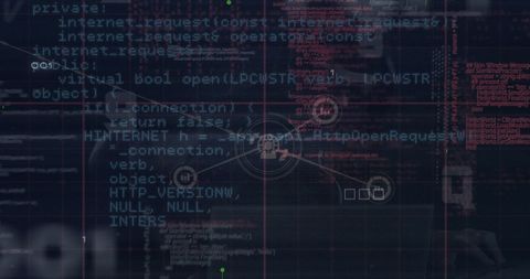 Concept of Digital Data Processing and Online Security - Download Free Stock Images Pikwizard.com