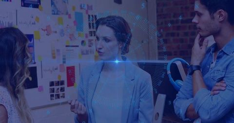 Creative Team Brainstorming Session for Innovative Solutions