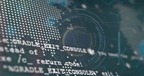Global Technology and Data Processing Software Interface - Download Free Stock Images Pikwizard.com