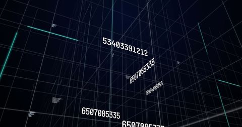 Digital Data Streaming on Interface Screen - Download Free Stock Images Pikwizard.com