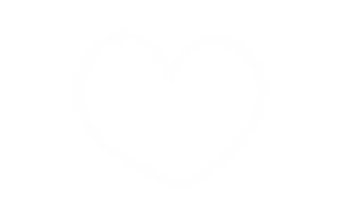 Glowing Heart Symbol on Transparent Background