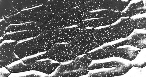 Abstract Overlay of Moving Shapes with Dynamic Black Background